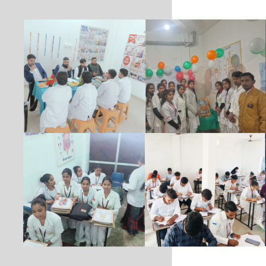S.S. Paramedical and Nursing Students in Jaunpur